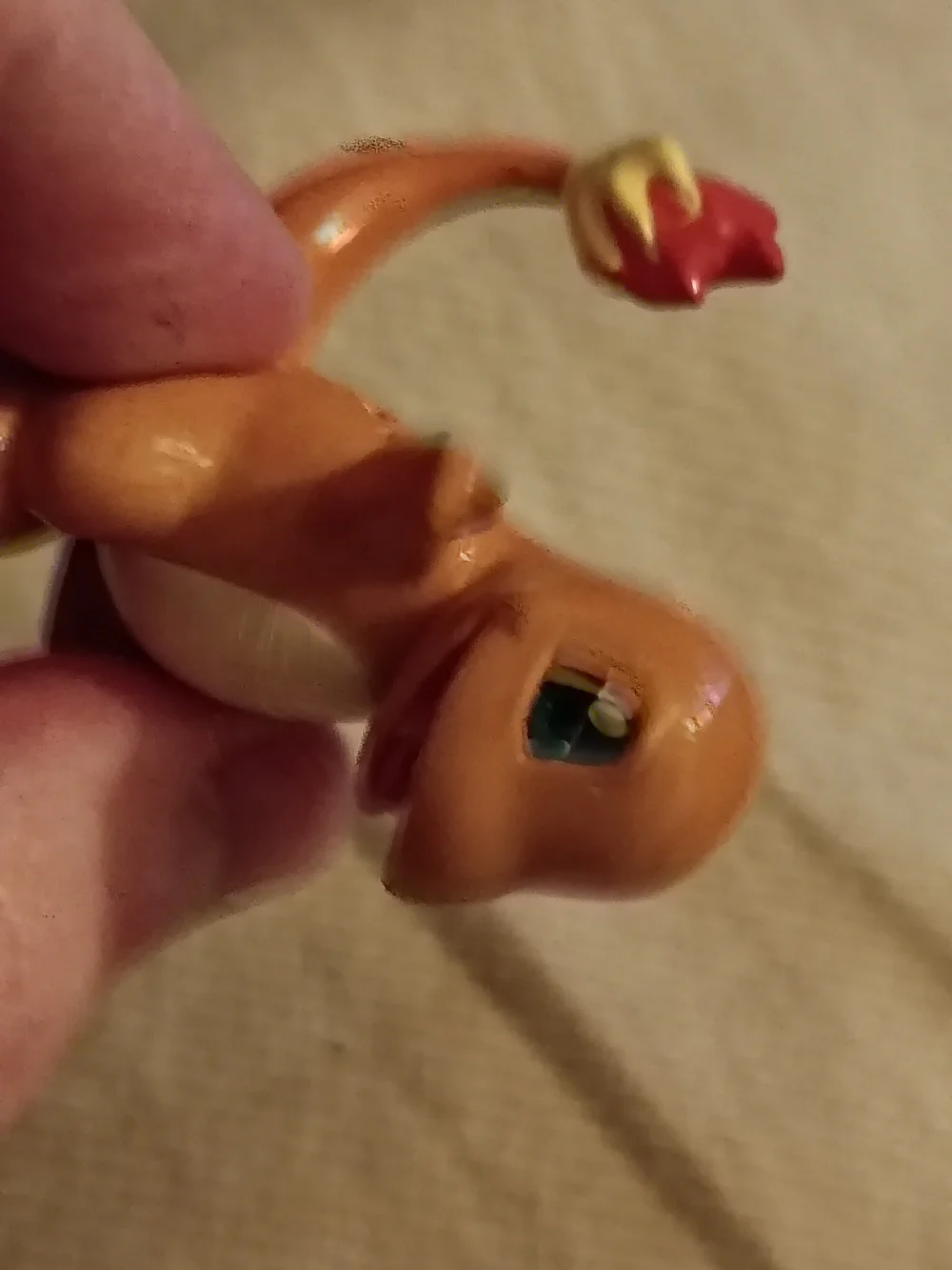 Pokemon Tomy Charmander Small Pet Toy Figurine - Orange